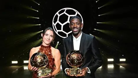 金球奖揭晓：登贝莱夺冠，恩里克团队荣耀满载，邦马蒂获奖引争议